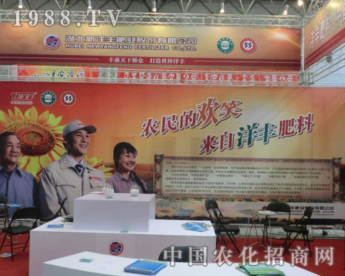 2011新疆農博會湖北新洋豐公司招商盛況