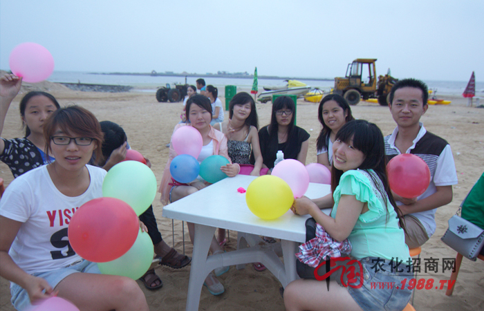 大海讓我們放松心情